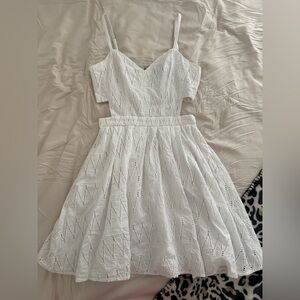Sam Edelman White Eyelet Top